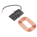 magnetic qi wireless tubular inductive charging coil transmitter pcb